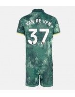 Tottenham Hotspur Micky van de Ven #37 Alternativní dres pro děti 2024-25 Krátký Rukáv (+ trenýrky)